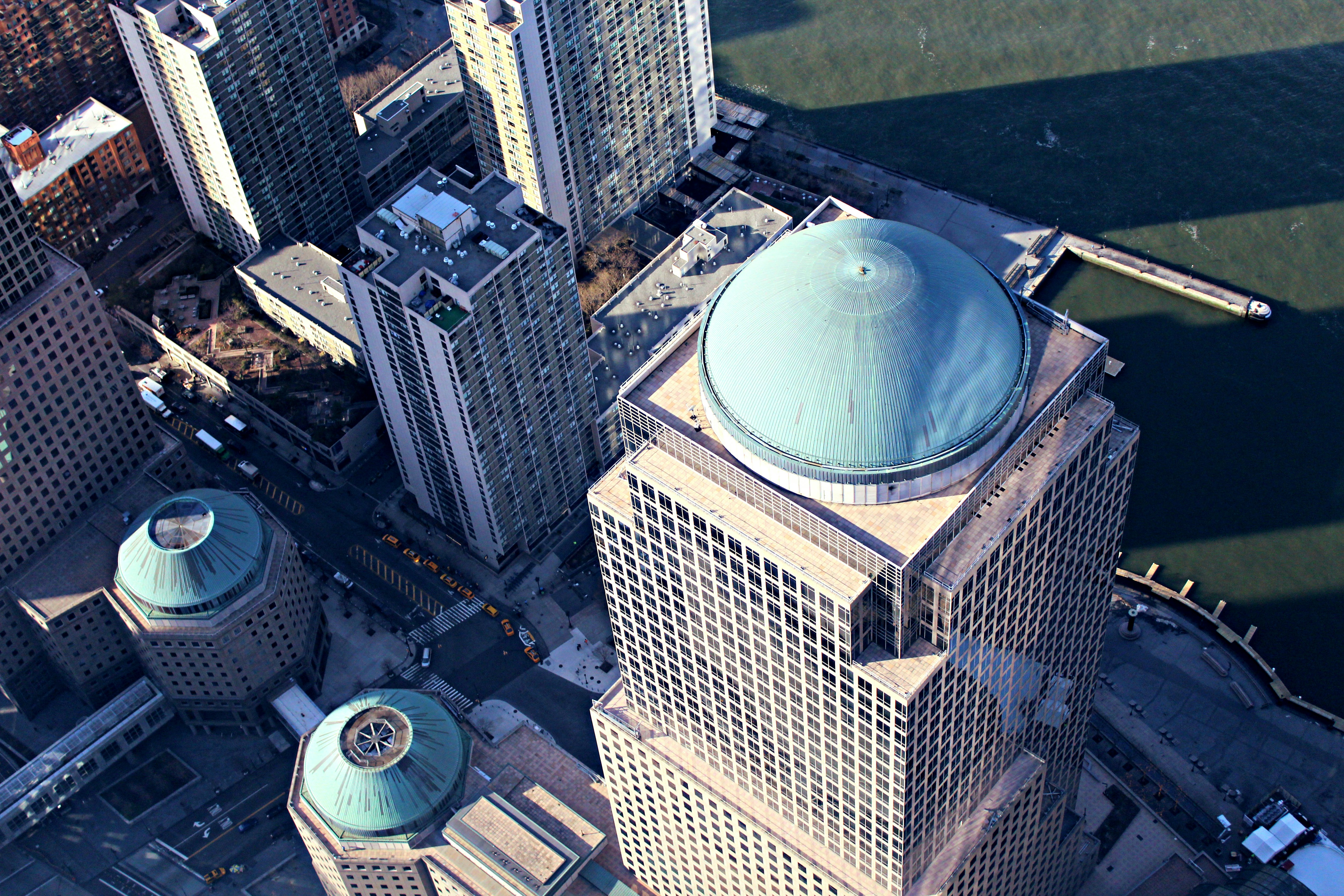 bird's eye view photo of high-rise buildings